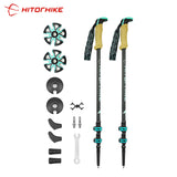 HITORHIKE Carbon Fiber Trekking - 2 poles (195g)