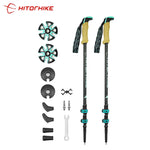 HITORHIKE Carbon Fiber Trekking - 2 poles (195g)