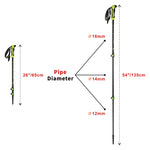 HITORHIKE Aluminium Trekking - 2 poles (282g)